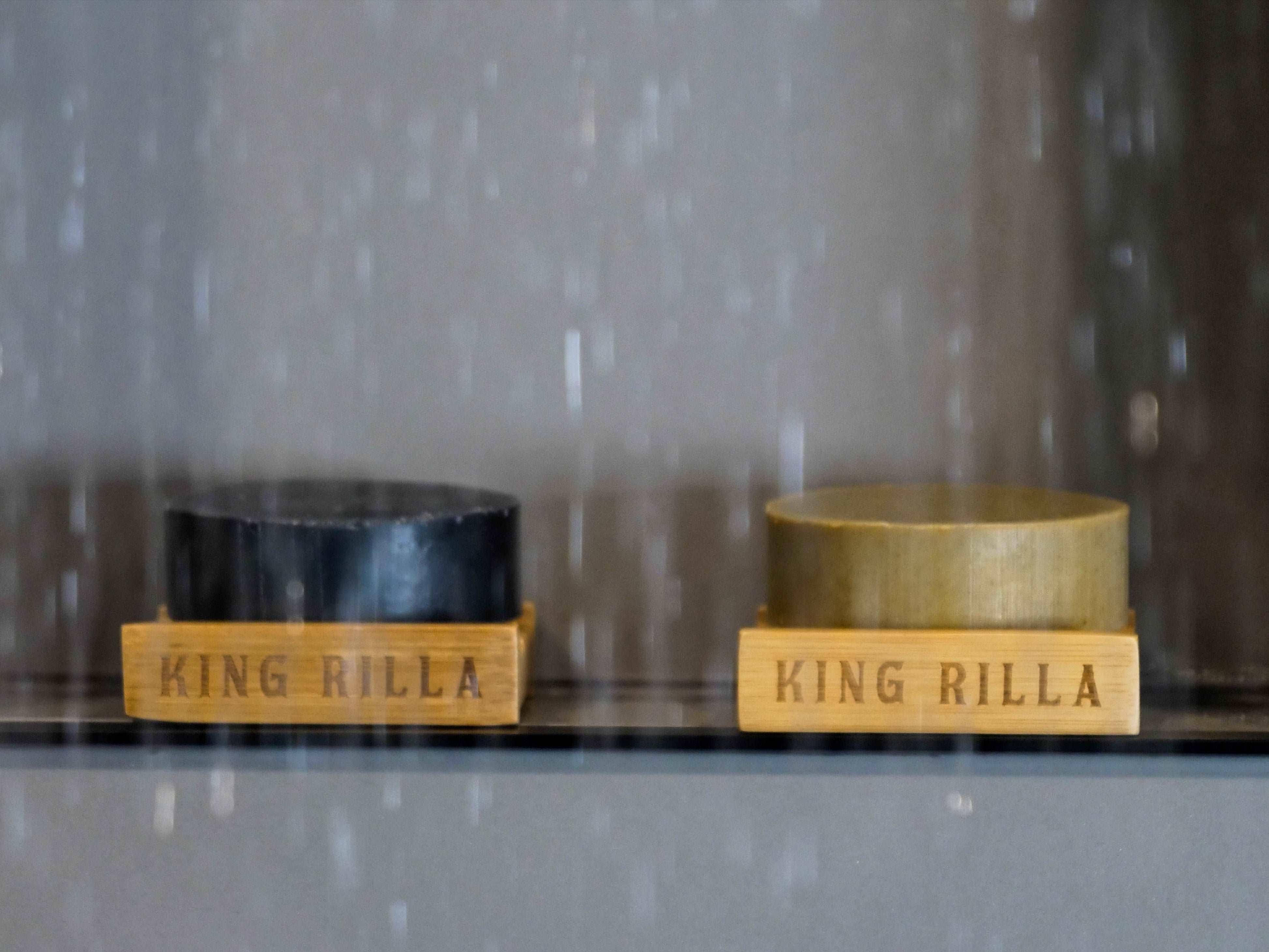 King Rilla Soap Tray / Base in the shower